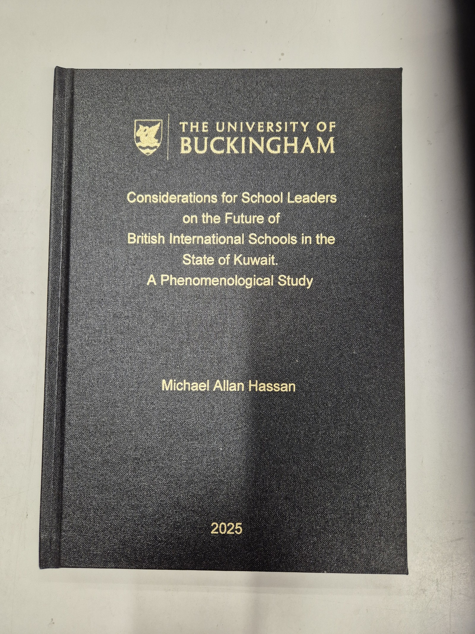 University of Buckingham (www.helixbinders.co.uk)