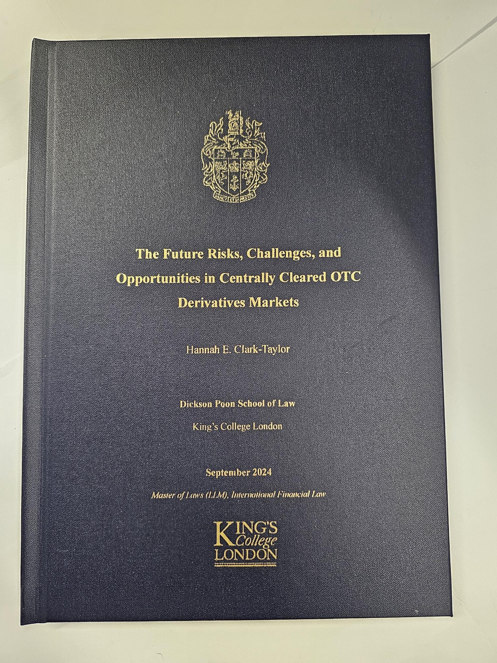 Kings College London (www.helixbinders.co.uk)