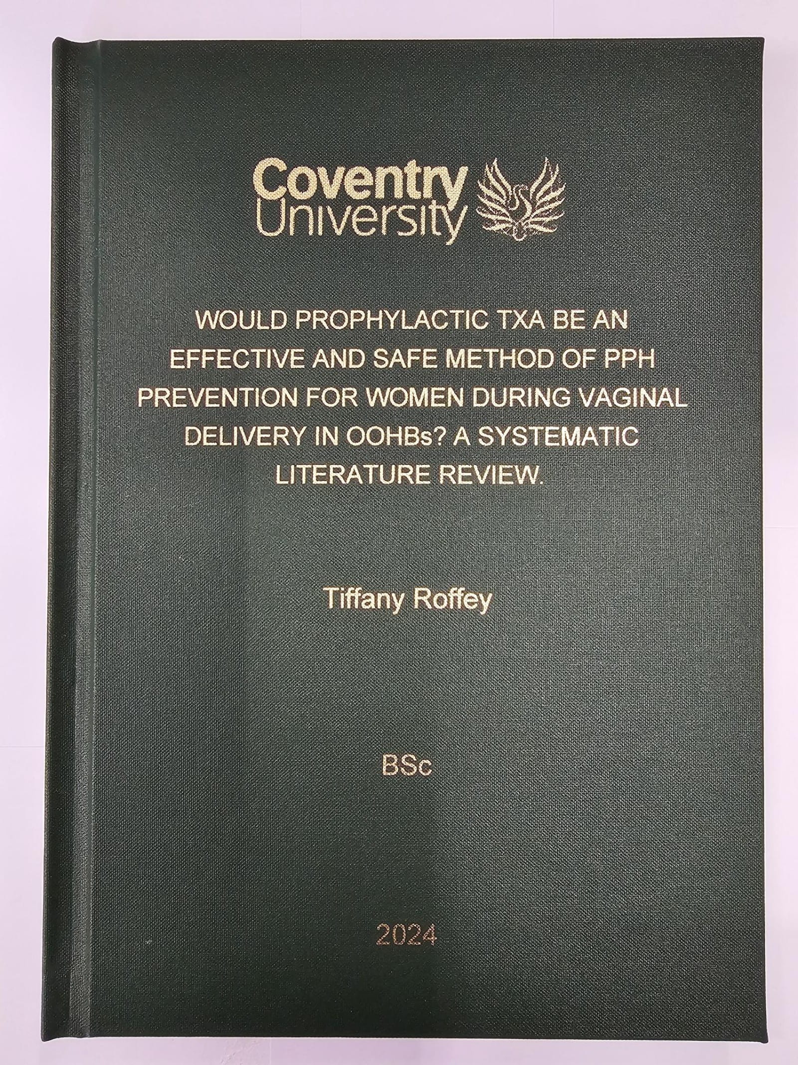 Coventry University (www.helixbinders.co.uk)