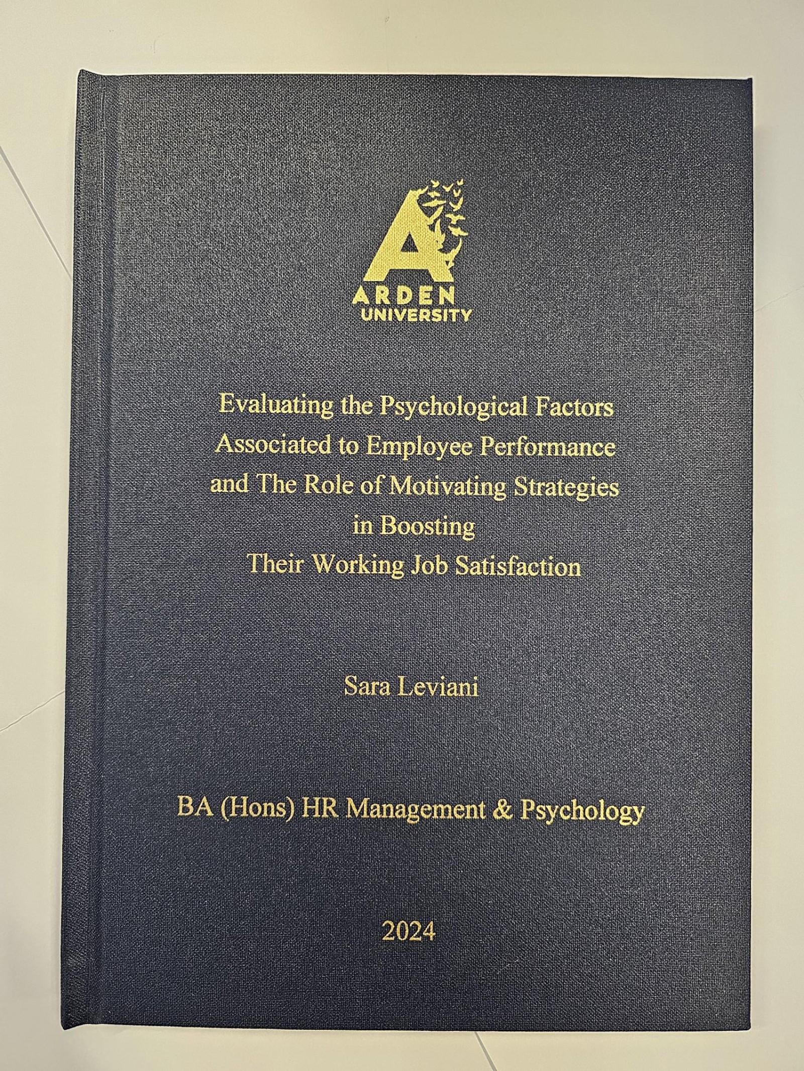 Arden University (www.helixbinders.co.uk)
