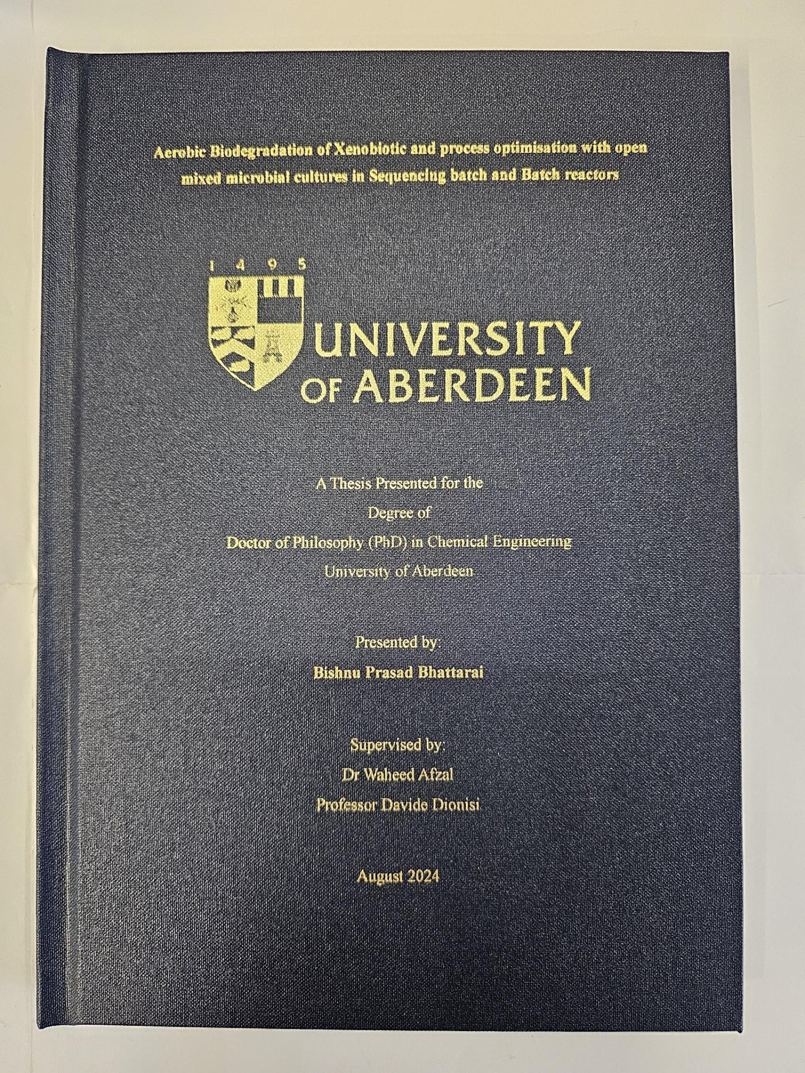 University of Aberdeen (www.helixbinders.co.uk)