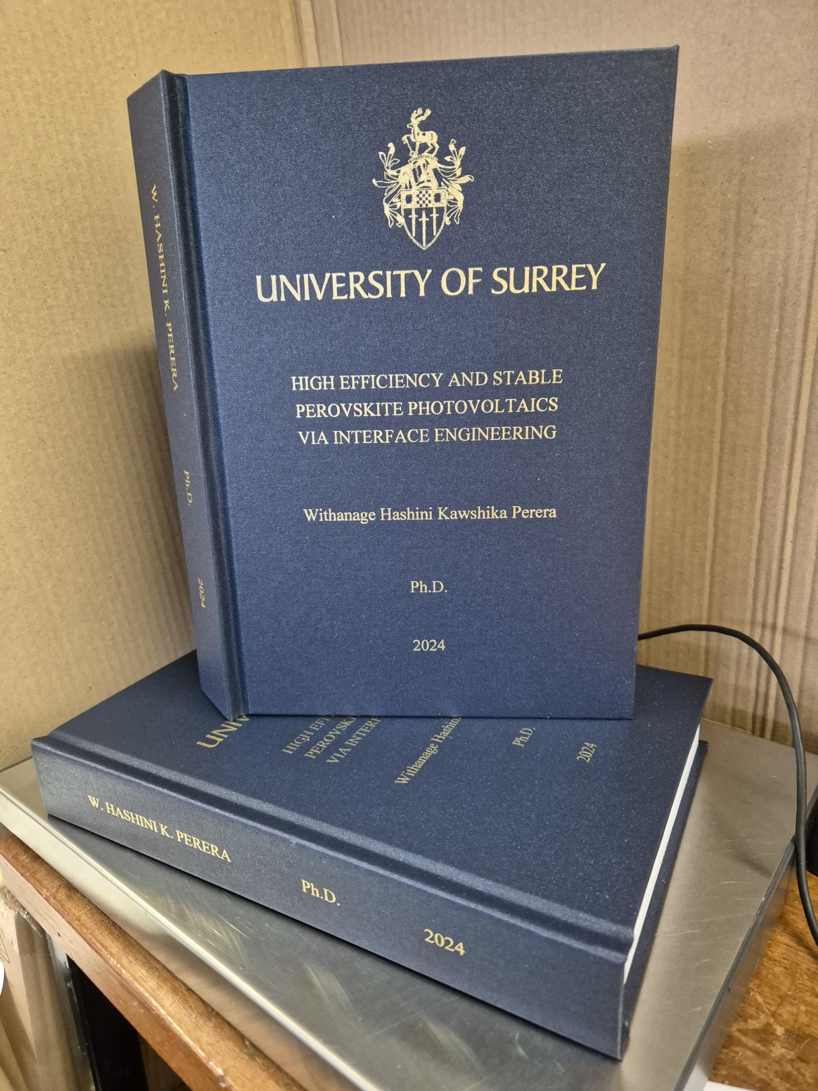 University of Surrey (www.helixbinders.co.uk)