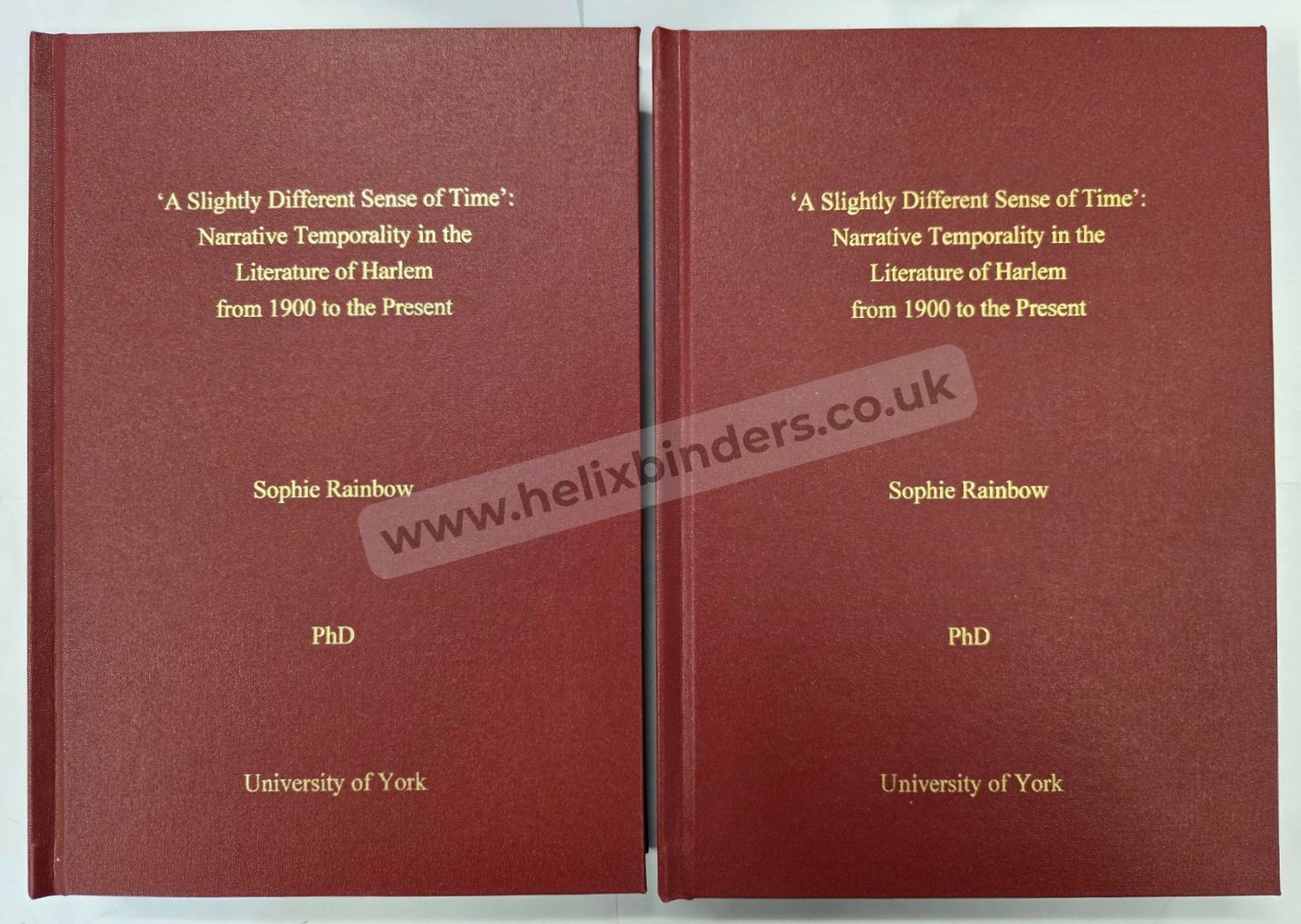 University of York (www.helixbinders.co.uk)