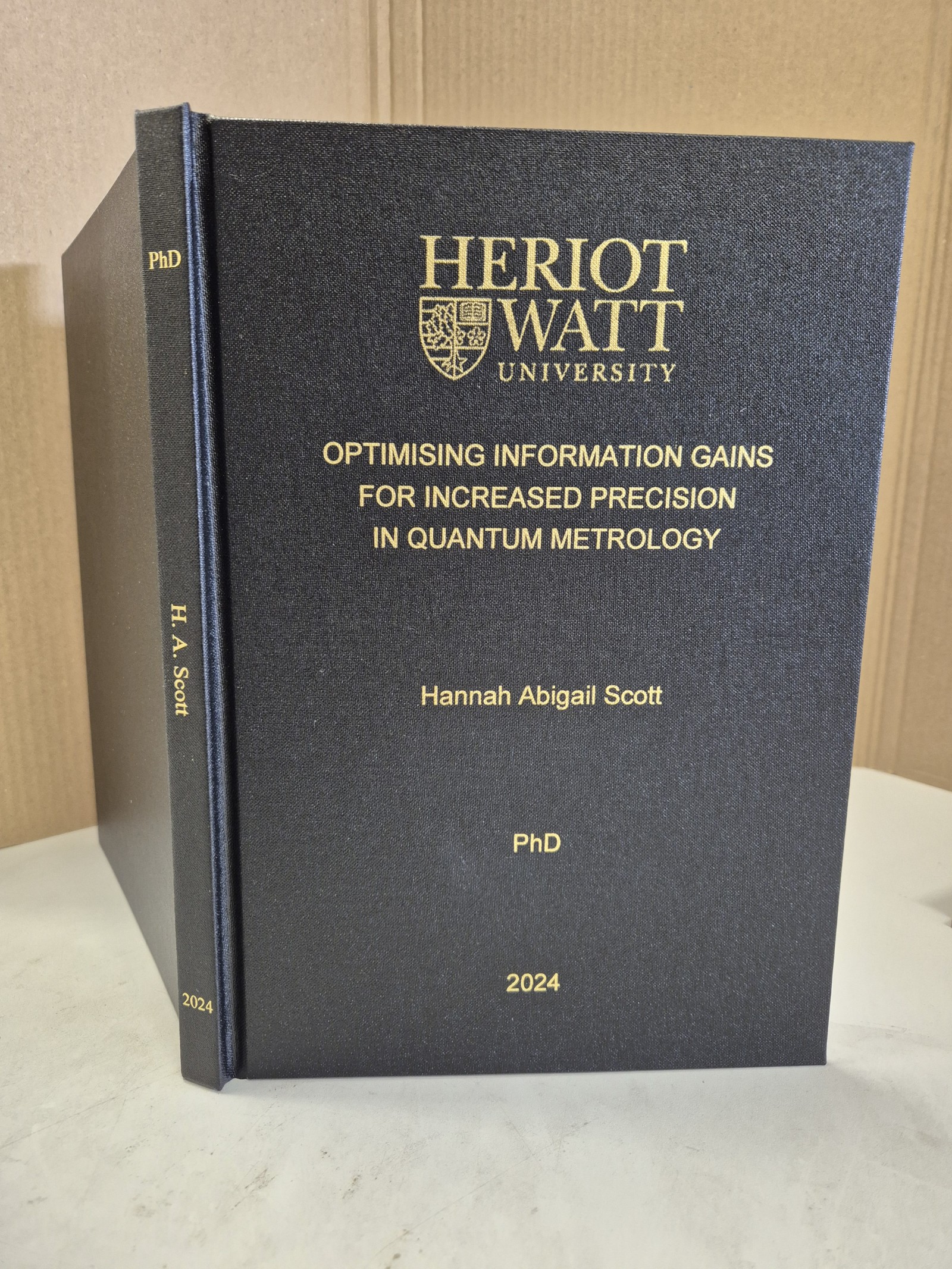 Heriot Watt University (www.helixbinders.co.uk)