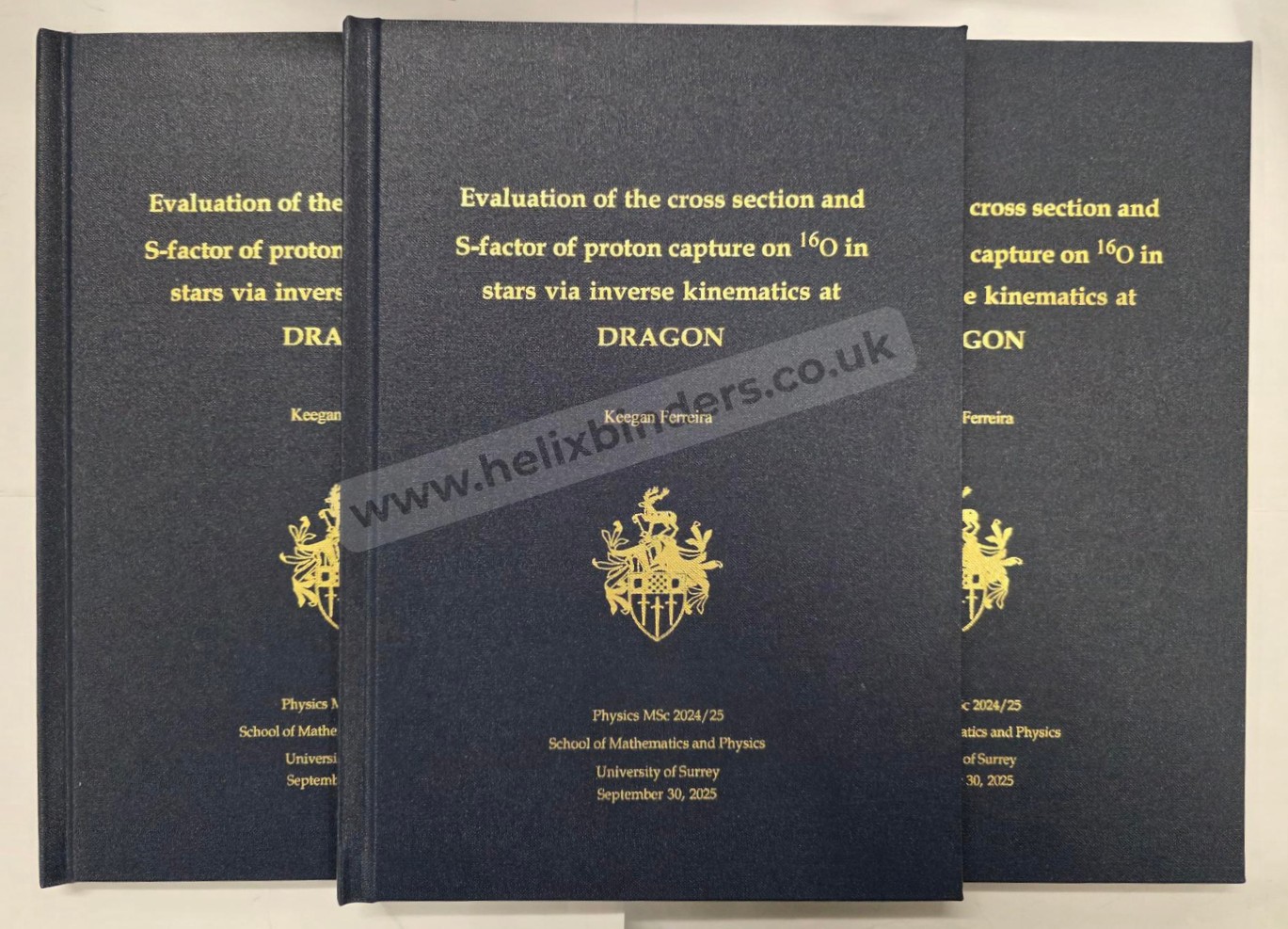 University of Surrey (www.helixbinders.co.uk)