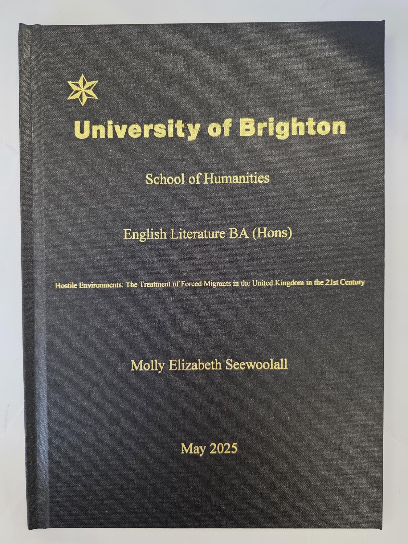 University of Brighton (customer choice) (www.helixbinders.co.uk)