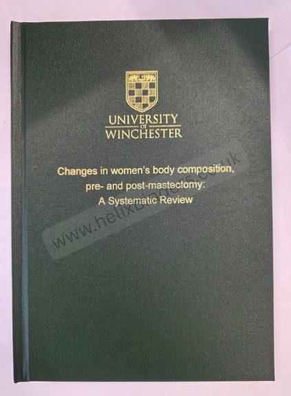 University of Winchester (www.helixbinders.co.uk)