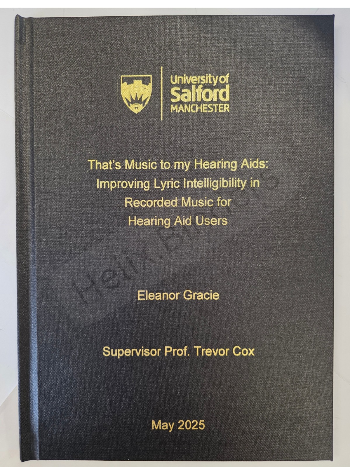 University of Salford (www.helixbinders.co.uk)