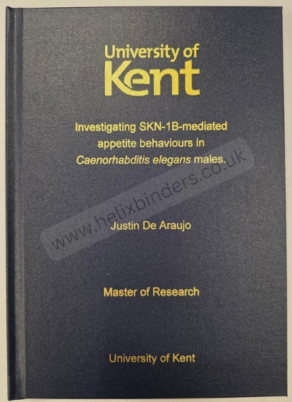 University of Kent (www.helixbinders.co.uk)