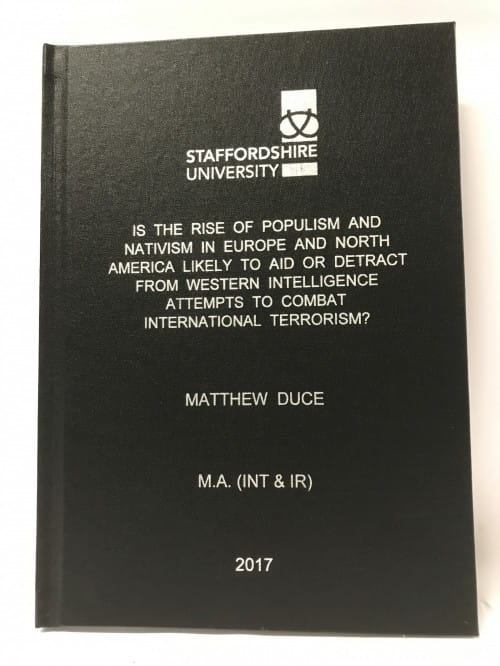 Dissertation bound liverpool