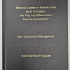 MEd in Educational Leadership & Management (www.helixbinders.co.uk)