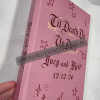 Side image of guest book showing spine. (www.helixbinders.co.uk)<br/><a href="gallery/wedding-guest-book-/962/add/#comments">Add comment</a>